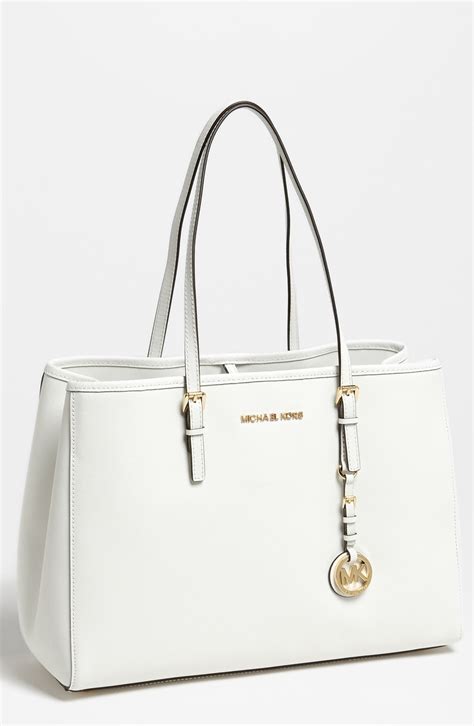 michael kors white neon purse|michael kors optic white handbags.